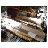 misc pallet - writing desk - home gym - TV stand and more