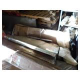 misc pallet - writing desk - home gym - TV stand and more