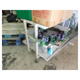 3 tier rolling table/display - sturdy built