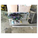 3 tier rolling table/display - sturdy built