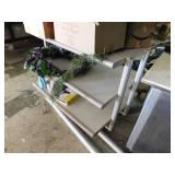 3 tier rolling table/display - sturdy built