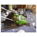 40 volt push mower
