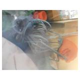 large rolling hose reel - w/hose