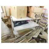 3 tier rolling table/display - sturdy built