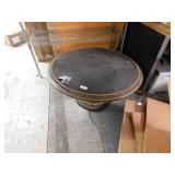 cool vintage round coffee table