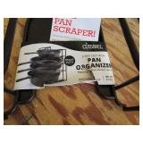 5 tier heavy duty pan organizer