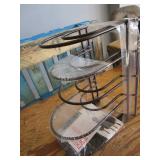 5 tier heavy duty pan organizer