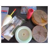 Lot of miscellaneous fishing equipment