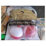 Lot of miscellaneous fishing equipment