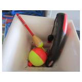 Lot of miscellaneous fishing equipment