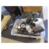 Security camera system with 9 cameras and cables