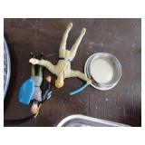 Lot - Wichita Scottish Rite Temple commemorative plate, Star Wars figurines, and others