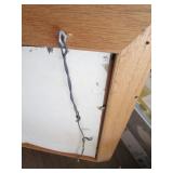 Framed picture of 2 horses