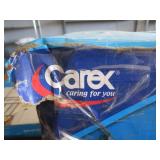 Carex raised toilet seat for elongated seat
