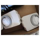 lot - miscellaneous clocks and timers