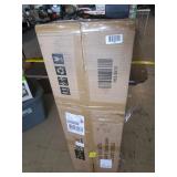 ZENSTYLE Wall-mounted Floating Shelf Simple Style 5 Tier Natural Bookcase Metal Frame Ladder Storage Shelf