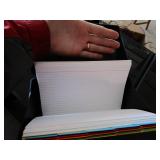 Lot - Mind Reader Multimedia shelves and large index cards and case