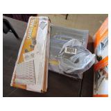 Lot - 5" speaker, quail rails and 3 ring Camaro binder