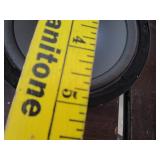 Lot - 5" speaker, quail rails and 3 ring Camaro binder