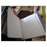 Lot - 5" speaker, quail rails and 3 ring Camaro binder