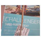 Challenger 3 person inflatable boat