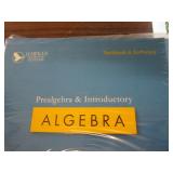 College books and notebooks