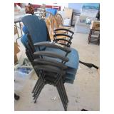 4 stacking chairs