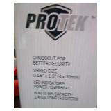 8 sheet cross cut paper shredder