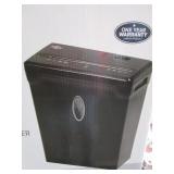 8 sheet cross cut paper shredder