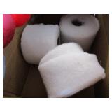 3 rolls of filter material