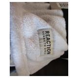 Reaction Kenneth Cole Ultra soft plush grey twin blanket