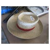 Straw hat with headband size Medium