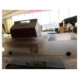 Lot - miscellaneous plastic containers, Igloo personal cooler