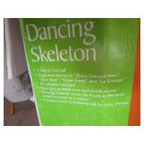 Halloween dancing pirate skeleton