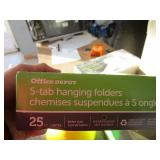 Lot - miscellaneous office supplies