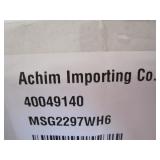 1" mini blinds - white