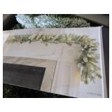 Battery operated frosted fir 9