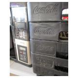 4 plastic Coca Cola flats