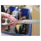 Tote with miscellaneous tools - Craftsman and others