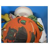 Vintage Halloween decorations