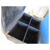 Jewelry box with picture frame lid