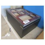 Jewelry box with picture frame lid