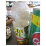 Lot - Various cleaning supplies and electrical nuts