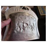 Antique Victorian Era silver plate Crumb Tray - nice detail