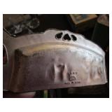 Antique Victorian Era silver plate Crumb Tray - nice detail