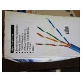 Open box of internet cable