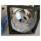 18" motorized wall exhaust fan