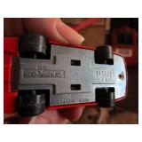 Vintage Tonka car and small Ferrari toy