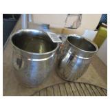 2 stainless steel tankards from Kansas State Fair