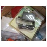 Lot - Miscellaneous items : Craftsman Turbo rotary sprinkler, Bell & Howell 16mm reel, Nordic Track AC adaptor and more